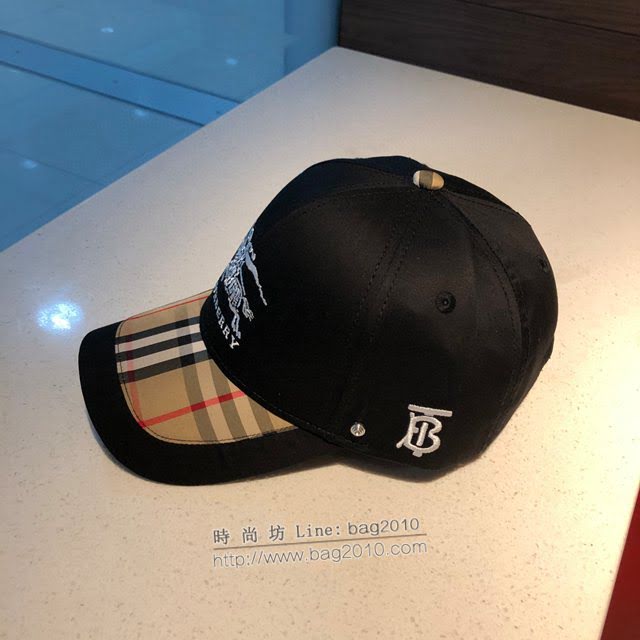 Burberry男士帽子 巴寶莉經典戰馬棒球帽鴨舌帽  mm1176